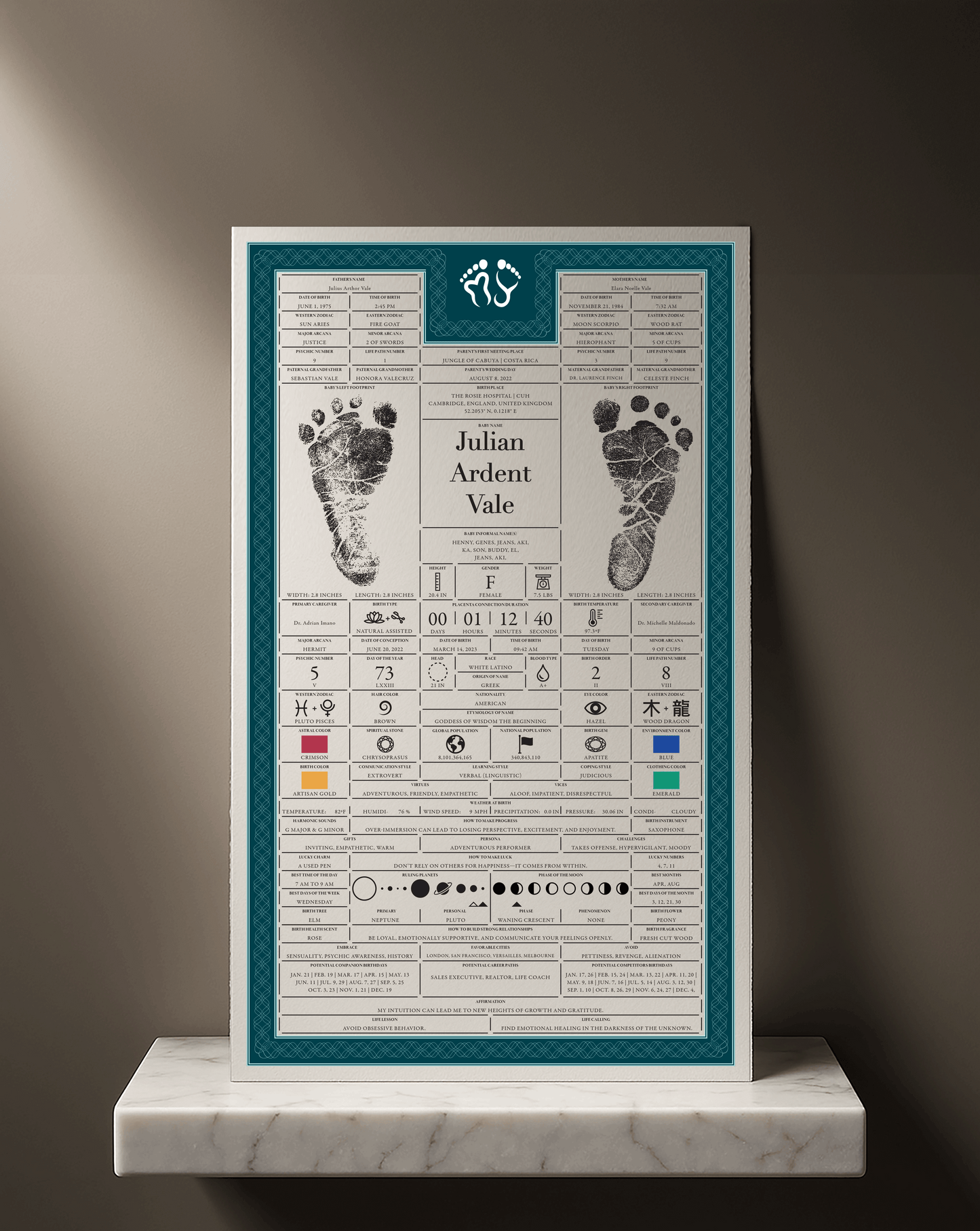 Birth Codex™ — Base Edition